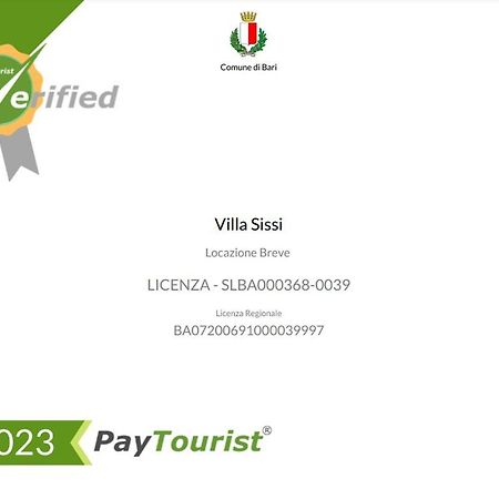 Villa Sissi Bari Bagian luar foto